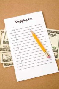 Benefits Of Creating A Shopping List Based On Meal Plans