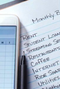 Creating A Monthly Budget Plan